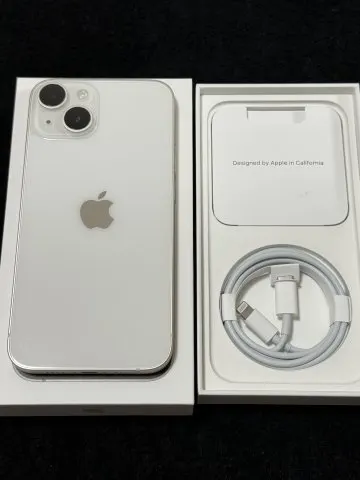iPhone 14 128GB Starlight simフリー　美品　ジャンクの画像（1）