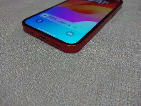 ★スマホ市場さま専用★【箱・付属アリ】au 正常動作品 iPhone 12 mini 256GB Red SIMフリーの画像（3）