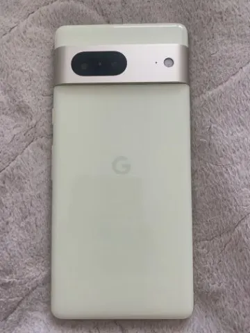 ※赤ロム品※ Google pixel7 レモングラス　au版　128GBの画像（1）