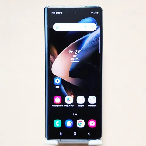 赤ロム Galaxy Z Fold4 SCG16 au SAMSUNGの画像（1）