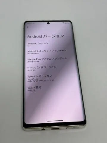 AQUOS R6 ソフトバンク版 ホワイト 訳あり品！の画像（2）