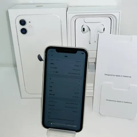 iPhone11 64GB 赤ロム 美品 SoftBank ジャンク ホワイト MWLU2J/A 送料無料の画像（0）
