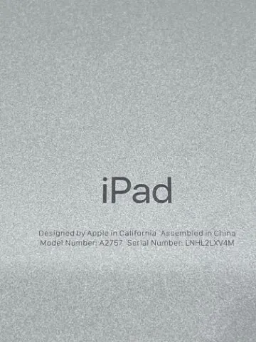 iPad(第10世代) 64BG セルラーモデル　ジャンクの画像（2）