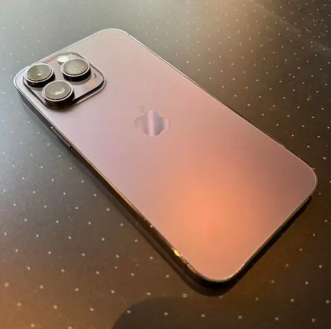 iPhone14proMax 256GB パープル中古の画像（1）