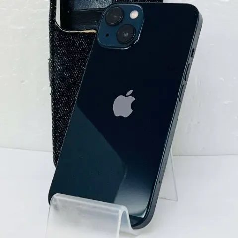 SIMフリー iPhone13 128GB 赤ロム 超美品  au ジャンク ミッドナイト MLNC3J/A 98％ 送料無料の画像（2）