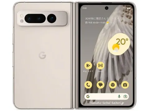 赤ロム Google Pixel Fold Porcelain au 送料無料の画像（0）