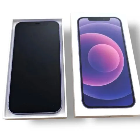 iPhone12 128GBパープル 【初期化済みSIMフリー】の画像（1）