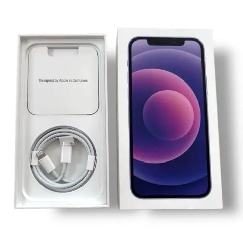 iPhone12 128GBパープル 【初期化済みSIMフリー】の画像（2）
