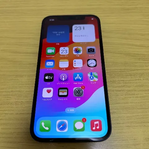 【美品】iPhone12 256GB 赤ロムの画像（2）