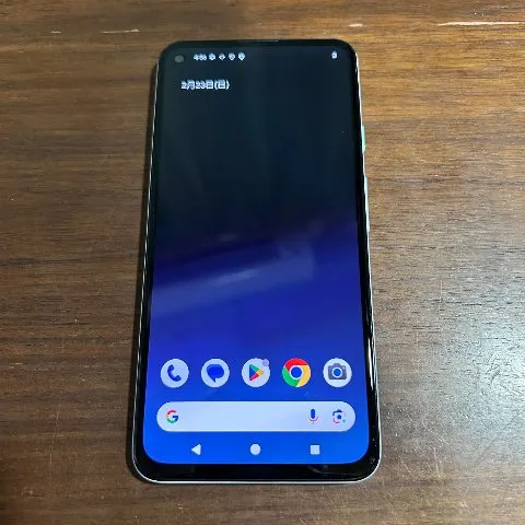 Google Pixel4a 5G 128GB 赤ロムの画像（2）