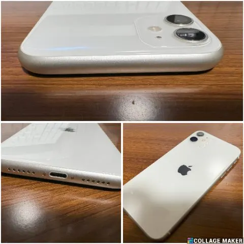 iPhone11 64GB 87% 赤ロム 美品 SoftBank ジャンク ホワイト MWLU2J/A 送料無料の画像（3）