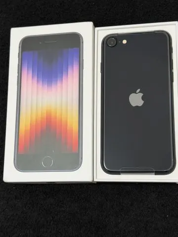 iPhoneSE第3世代、ミッドナイト、64GB、未使用品、SIMフリー iPhone SE（第3世代） 「新品 未開封品」SIMフリー SE (第3世代