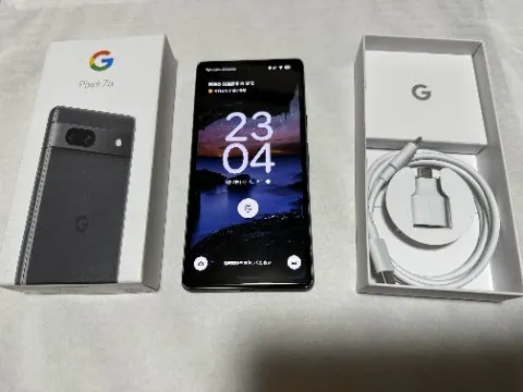 Image of 【赤ロム】Google Pixel 7a チャコール docomo版 付属品完備 (0)