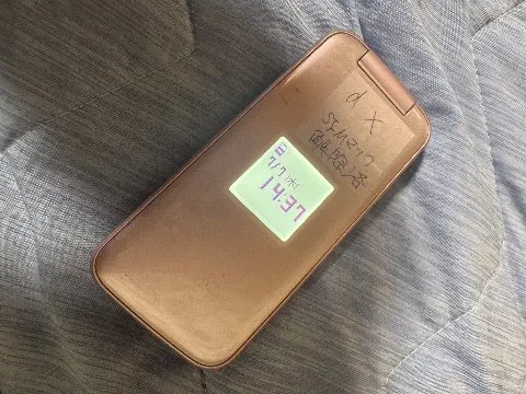 【赤ロムSIMフリー】F-01M らくらくホンの画像（1）