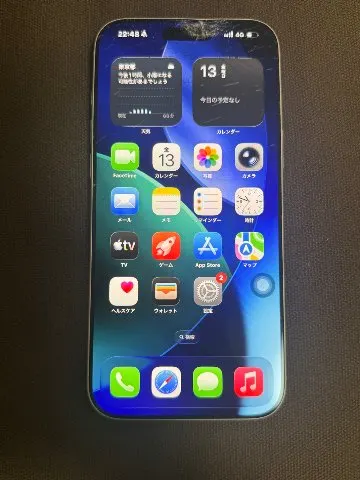 iPhone17 Pro Max 256GB 画面割れの画像(4)