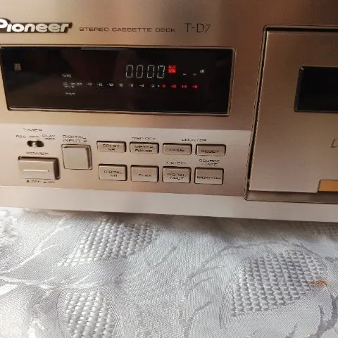 【美品】Pioneer T-D7 パイオニア カセットデッキの画像（2）