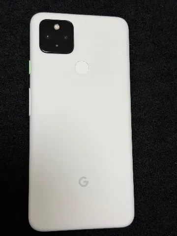 Google pixel 4a 5G Clearly White simフリー ジャンクの画像(1)