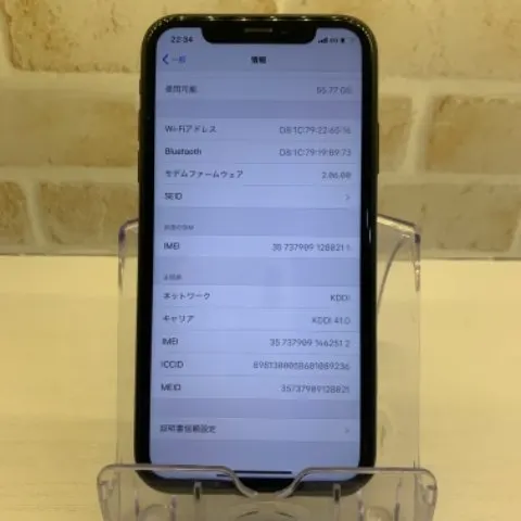 iPhone XR 64GB au 赤ロムの画像（3）