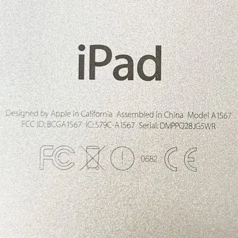 iPad Air2 Model A1567の画像（4）