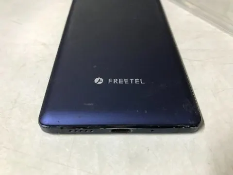 FREETEL　雷神（RAIJIN）　ネイビー 　SIMフリー　＜ジャンク＞の画像（3）