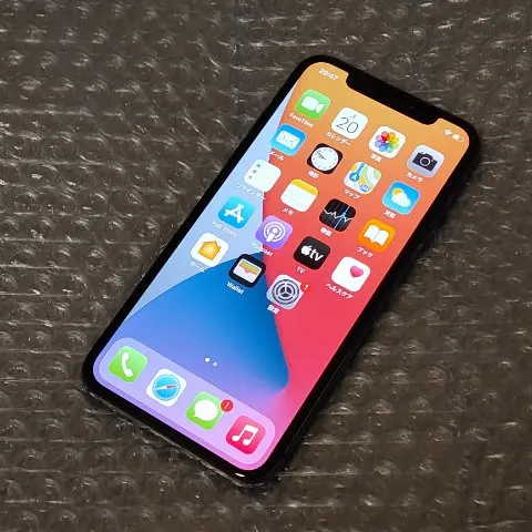 iPhone X 256GB バッテリー100%の画像（0）