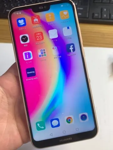 動作ok★HUAWEI P20 lite アンドロイドSIMフリーの画像（0）