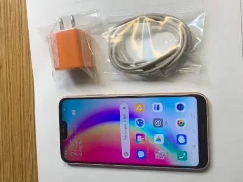 動作ok★HUAWEI P20 lite アンドロイドSIMフリーの画像（3）