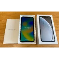美品 Apple iPhone XR White 64GB バッテリー状態:88% 赤ロム / 本体 ホワイト 白