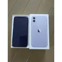 iPhone11 128GB パープル 箱付き 赤ロム