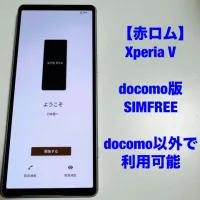 【美品】Xperia 5 V SO-53D［赤ロム］ Xperia5 V