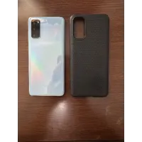 Galaxy s20 au版　赤ロム　ケース付き