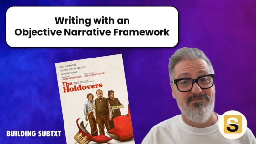 Writing with an Objective Narrative Framework