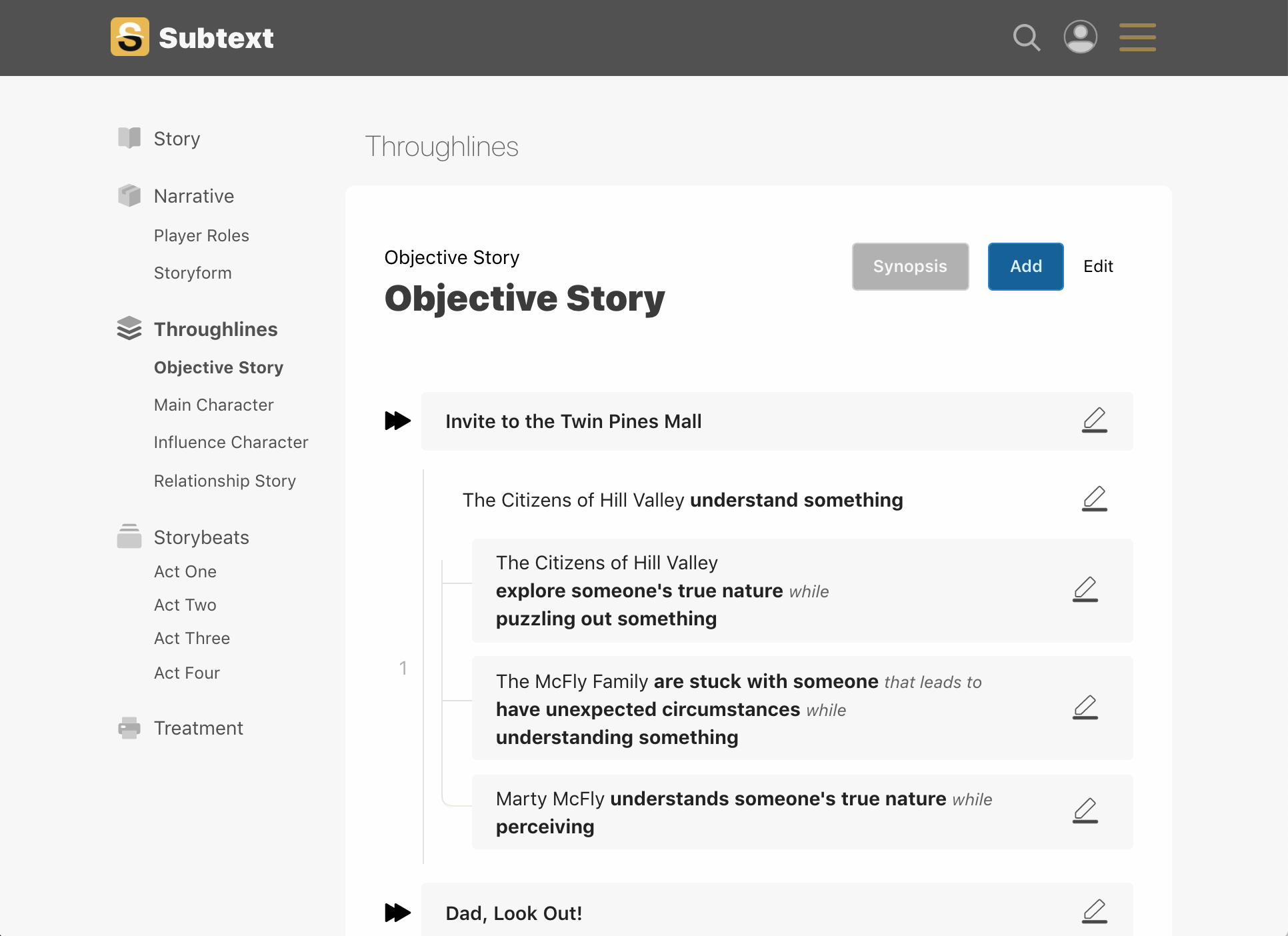 Subtext in literature image