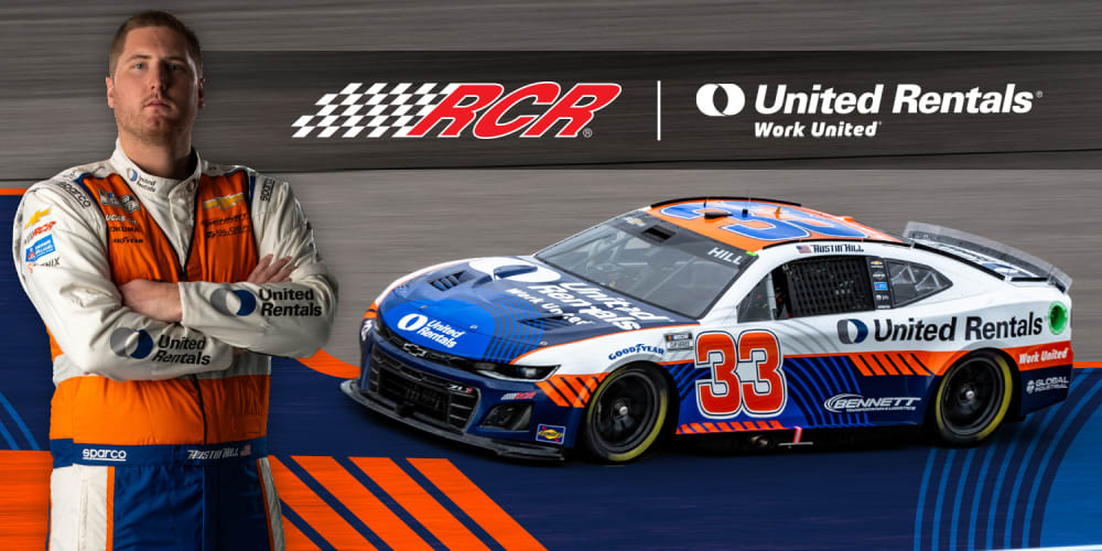 Austin Hill and United Rentals Return to NASCAR Cup Series