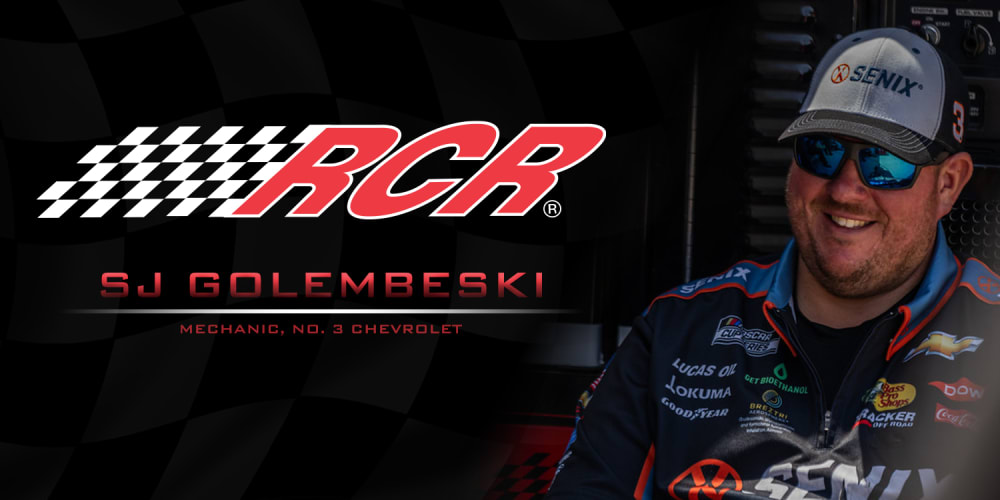 Get to Know SJ Golembeski - No. 3 Chevrolet Mechanic