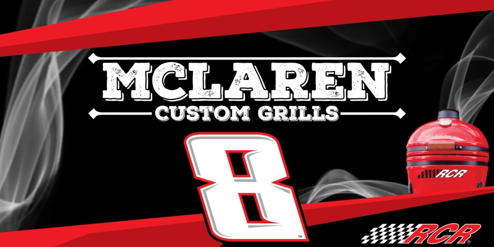 McLaren Custom Grills to Sponsor Kyle Busch and Richard Childress Racing’s No. 8 Chevrolet in the NASCAR Cup Series