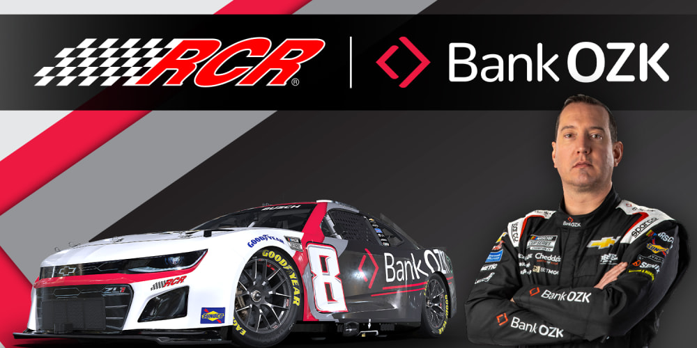 Richard Childress Racing and Bank OZK Announce a Multi-Year, Multi-Race Partnership