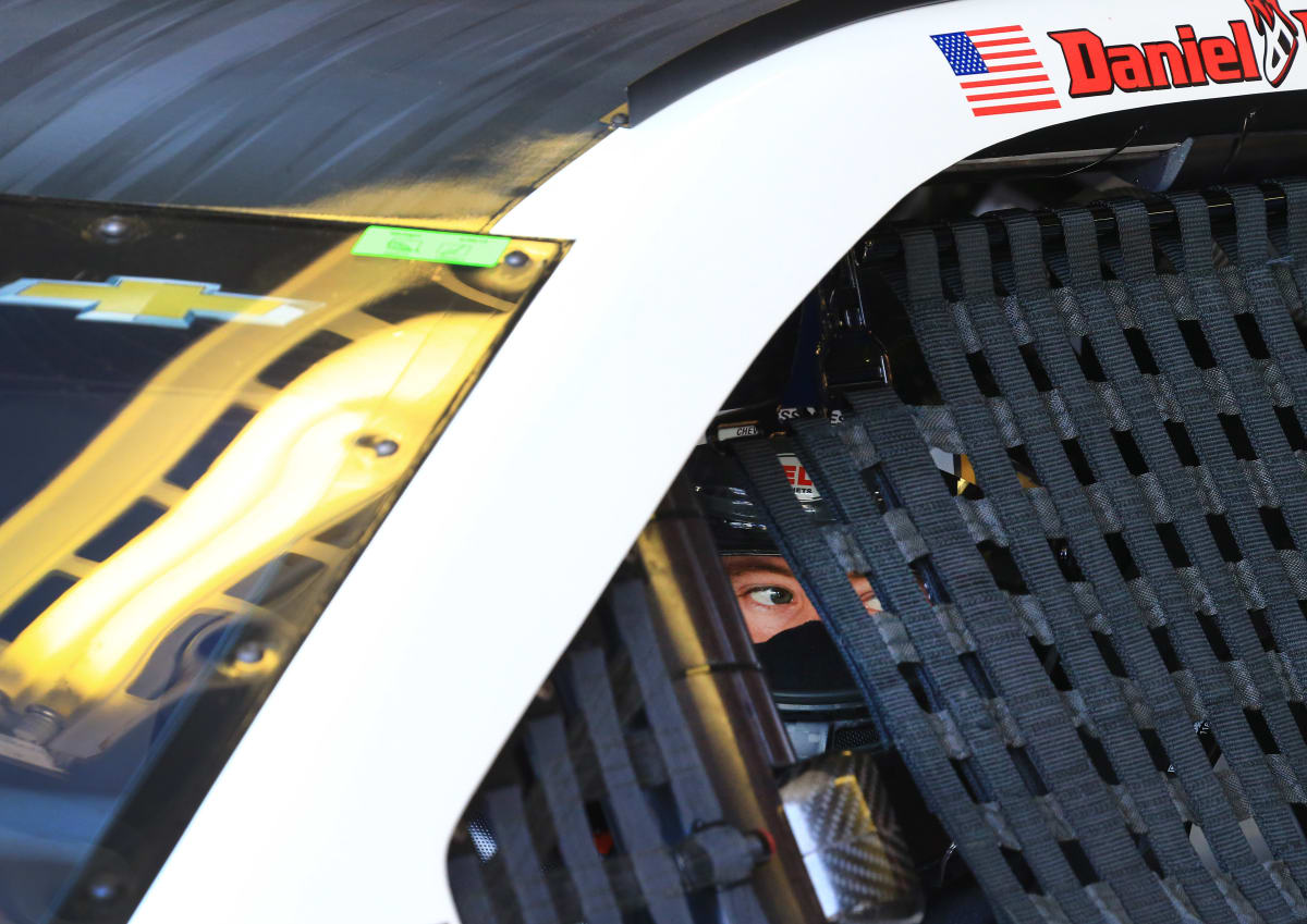 Daniel Hemric remains unfazed as he eagerly awaits the onset of Monday&apos;s race.