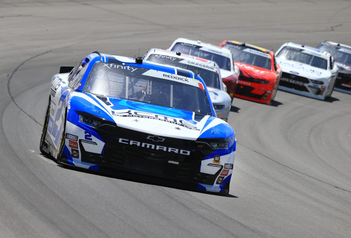 After qualifying in 10th, Tyler Reddick led 11 laps to clutch an impressive 1st place finish at Saturday&apos;s LTI Printing 250.