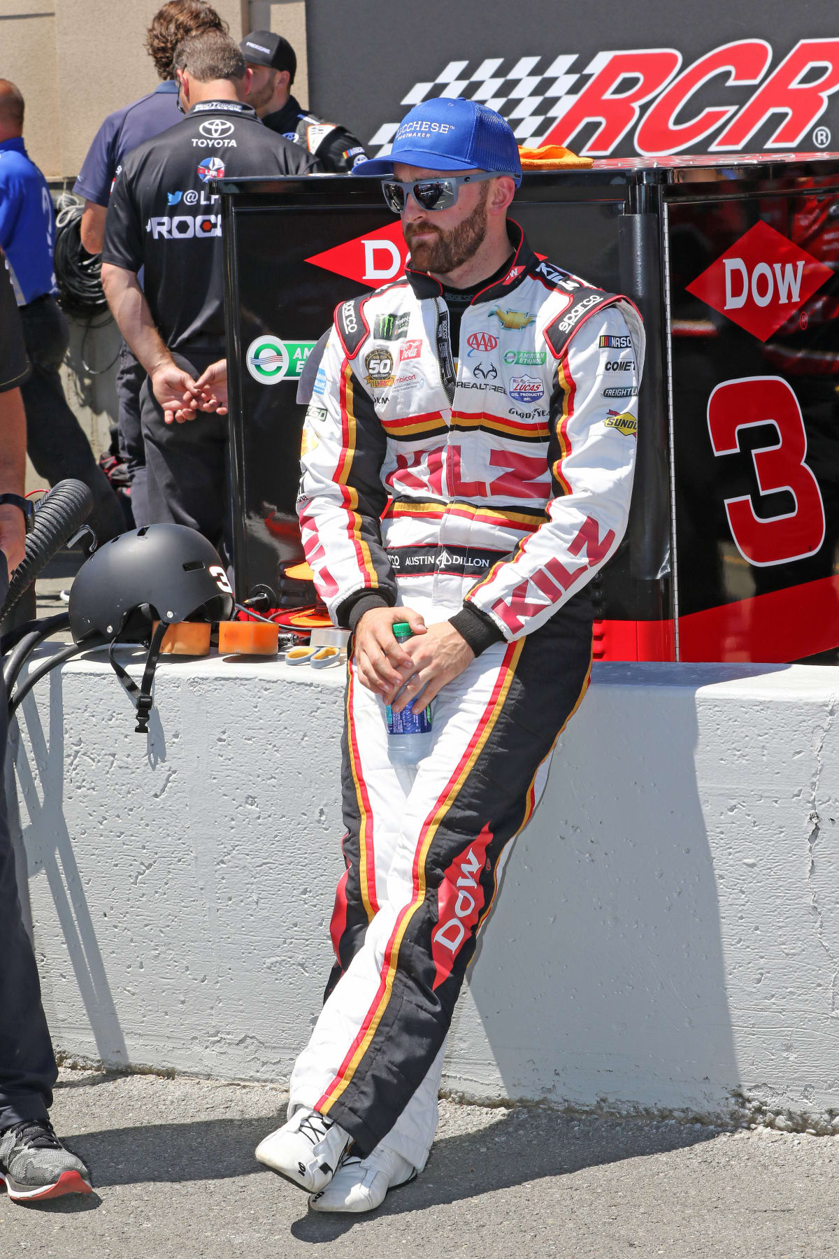 Austin Dillon is posted up for qualifying at the first Sonoma Raceway event following return of the carousel.