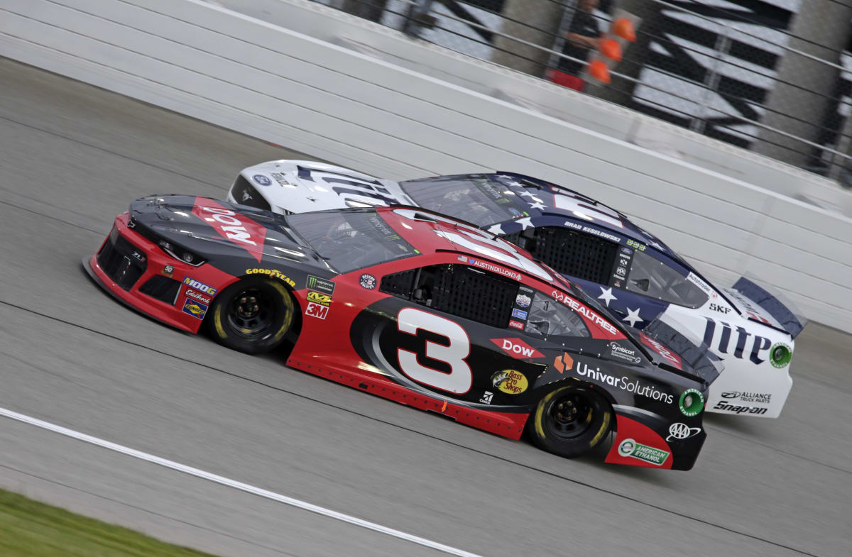 Austin Dillon&apos;s No. 3 Dow Chevrolet really excelled on the long runs, helping him gain momentum during Sunday&apos;s race at Chicagoland Speedway.