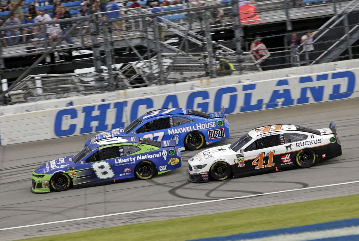 Daniel Hemric overcame a pit road penalty during Sunday&apos;s race to compete within the top 20 for a majority of the day.