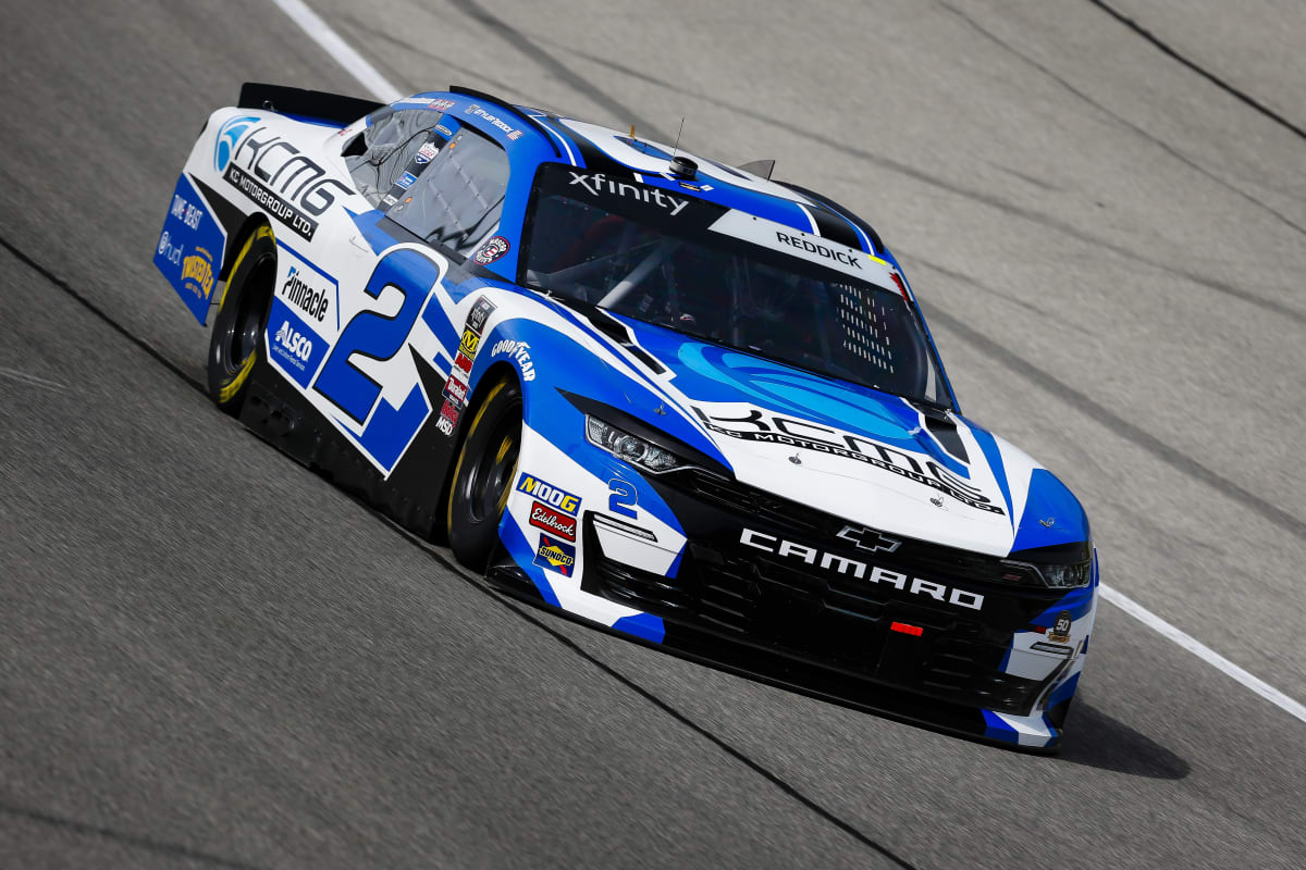 Tyler Reddick qualified his No. 2 KC Motorgroup Chevrolet Camaro 9th for Saturday&apos;s Xfinity race.