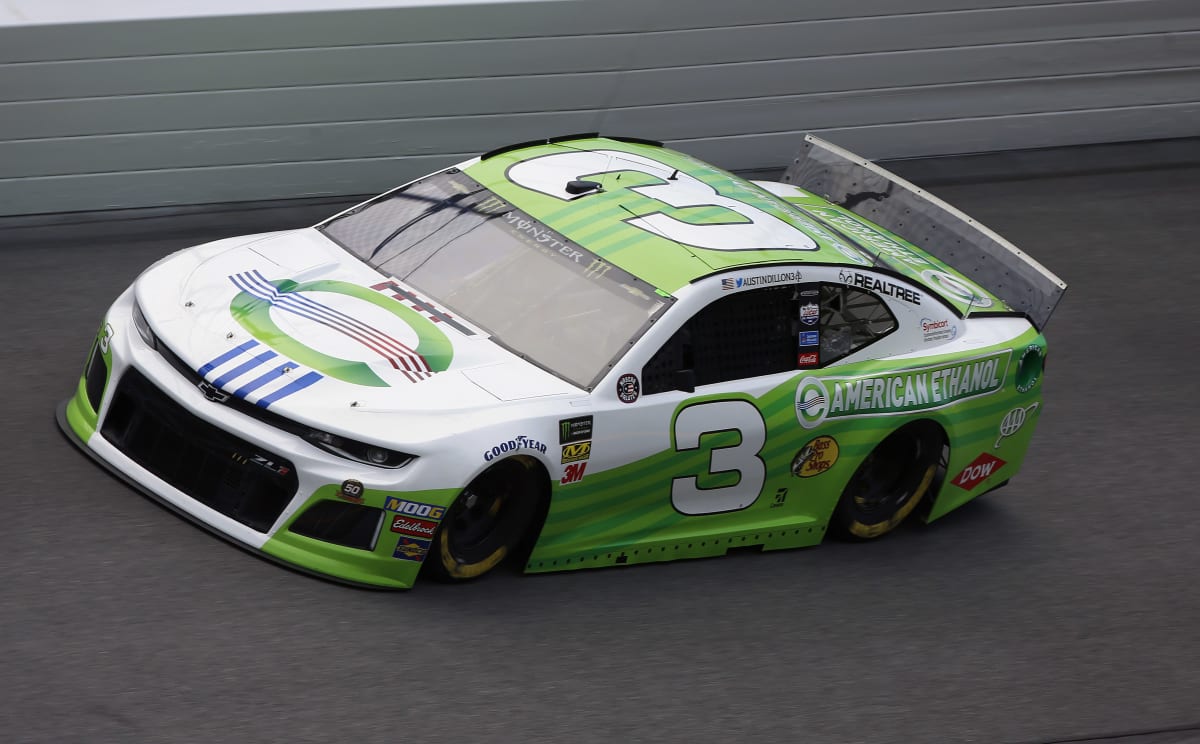 Due to severe weather at Daytona International Speedway, the No. 3 American Ethanol Camaro ZL1 was set to start the Coke Zero Sugar 400 at P21.