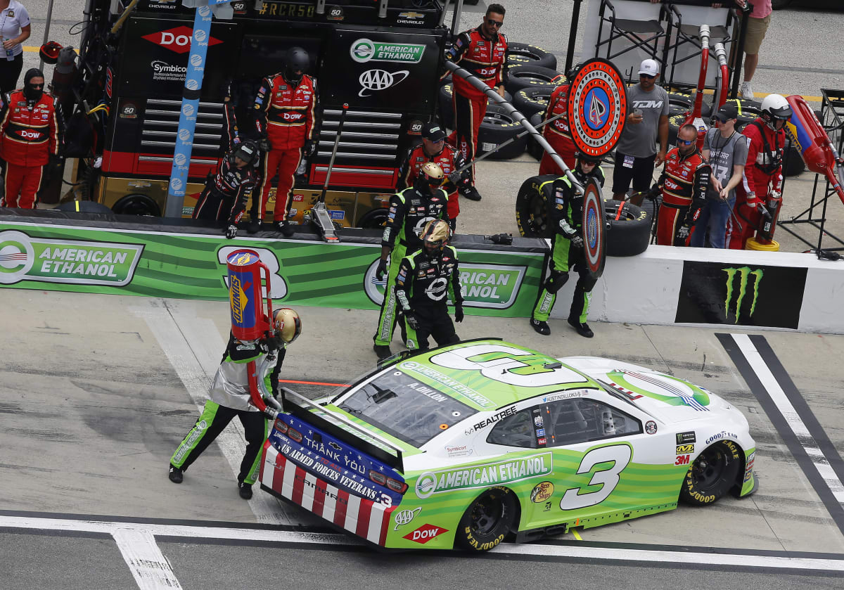 The No. 3 team worked hard to maintain their lead, but a 17-car wreck relegated the American Ethanol Chevrolet to a P33 finish.