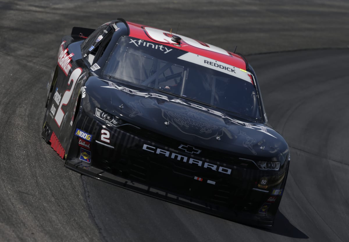 Tyler Reddick qualified his No. 2 Gimme Radio Chevrolet 11th for the New Hampshire 200.