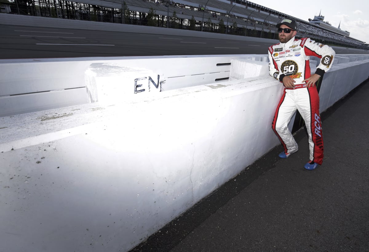 Four years ago, Austin Dillon found success in Pocono in the Truck Series and took a trip to Victory Lane.