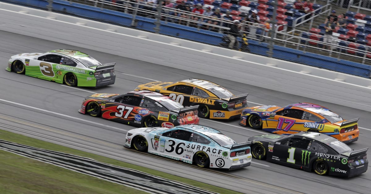 Austin Dillon led laps, earned stage points and earned his fifth top-10 finish of the 2019 season with a sixth-place finish with the No. 3 American Ethanol/RCR 50th Chevrolet Monday at Talladega Superspeedway.