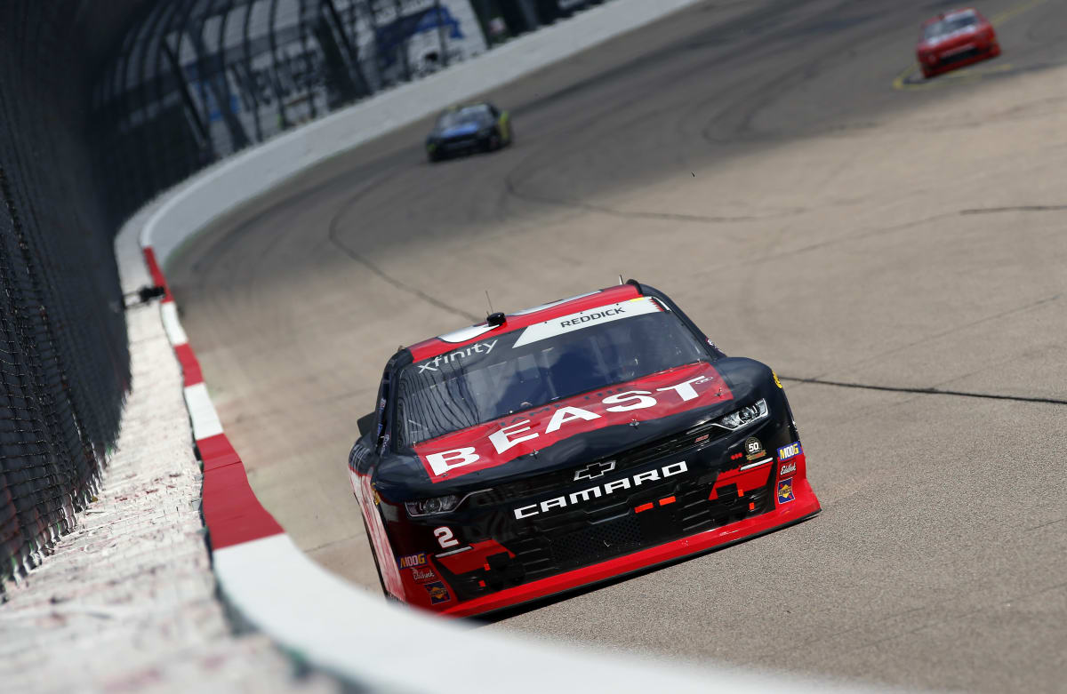 Tyler Reddick showed promise in his No. 2 Tame The Beast Chevrolet during his practice run, looking to make a trip to Victory Lane for the second weekend in a row.