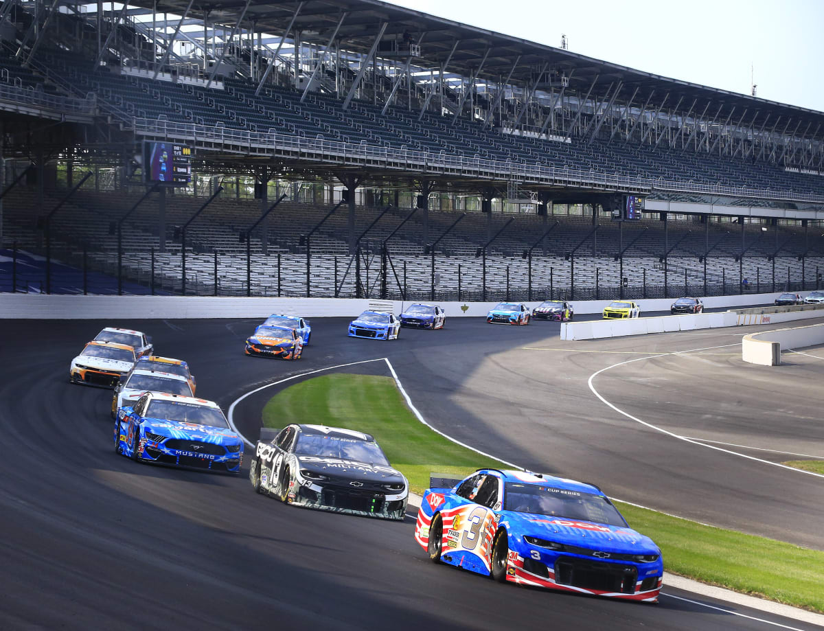 July 5, 2020:  During the Big Machine Hand Sanitizer 400 at Indianapolis Motor Speedway in Indianapolis, IN (HHP/Jim Fluharty)